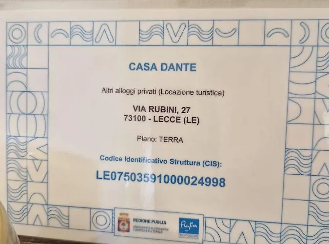 Casa Dante Deliziosa Casa A Due Passi Dal Centro * Lecce